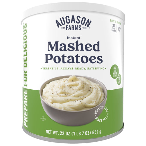 Instant Mashed Potatoes Can, 30 Servings