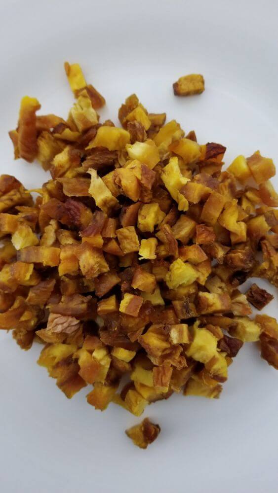 Rainy Day Foods Nectarine Dices 40 oz. #10 Can - 20 Servings