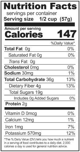 Rainy Day Foods Nectarine Dices 10 oz. #2.5 Can - 5 Servings