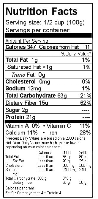 Rainy Day Foods - Pinto Beans Natural 5 Gallon 34 lb. Super Pail