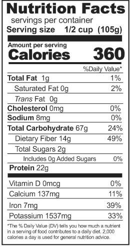 Rainy Day Foods Pink Beans 5 Gallon 34 lb. Super Pail - 146 Servings