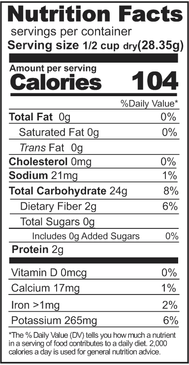 Rainy Day Foods Dehydrated Potato Slices 20 lb. (Four 5 lb. Bags) Box - 320 Servings
