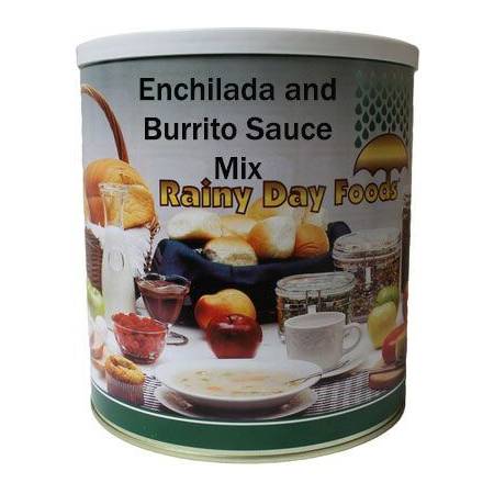 Rainy Day Foods Dehydrated Enchilada and Burrito Sauce Mix 18 oz. #2.5 Can - 43 Servings