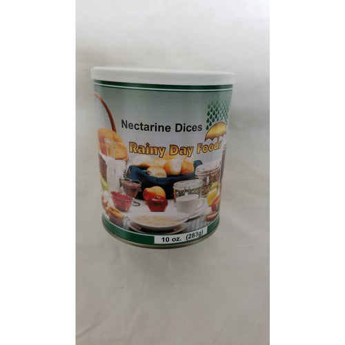 Rainy Day Foods Nectarine Dices 10 oz. #2.5 Can - 5 Servings