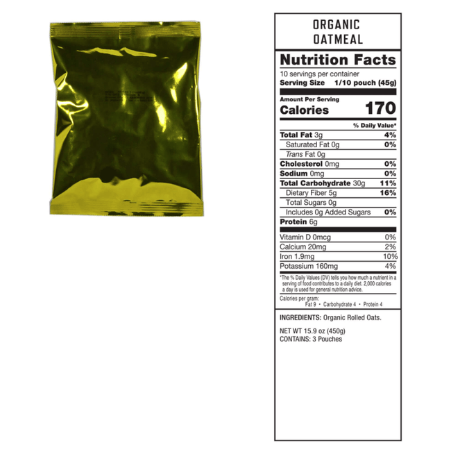 ReadyWise - 90 Serving Organic Bucket