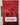 Rainy Day Foods - Mylar Bag Red W/Zip Lock 6.5