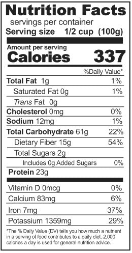 Rainy Day Foods Small Red Beans 50 lb. Bag - 227 Servings