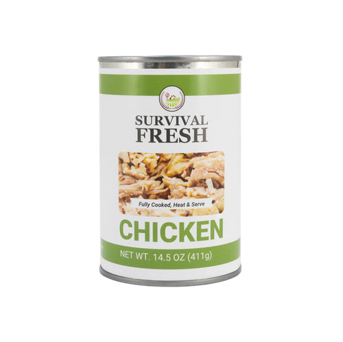 Survival Fresh Meats - Canned Chicken - full case