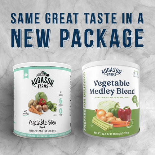 Vegetable Medley Blend Can, 131 Servings