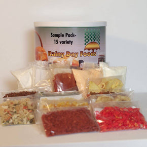 Freeze-Dried vs. Dehydrated: Rainbow Sample Pack from Rainy Day Foods