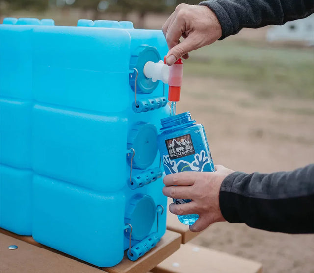 Storing Water Safely: WaterBrick Standard Blue 10-Pack