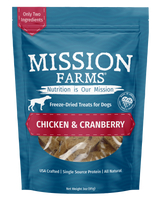 Chicken & Cranberries- 3oz