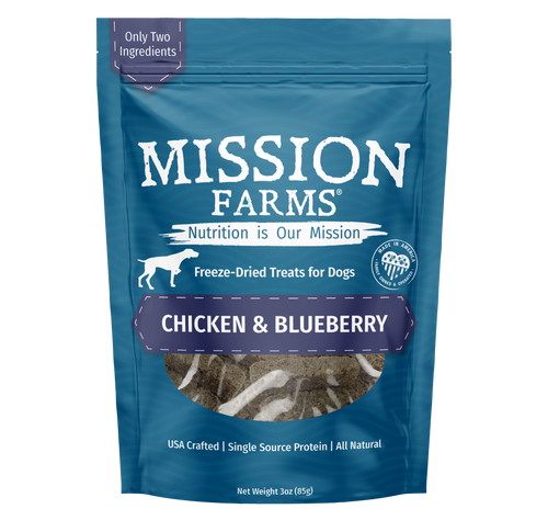 Chicken & Blueberries- 3oz