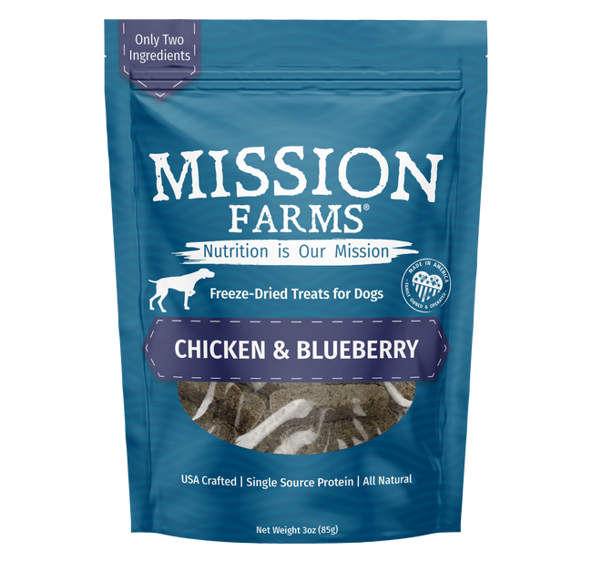 Chicken & Blueberries- 3oz