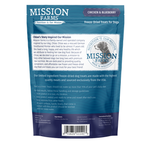 Chicken & Blueberries- 3oz