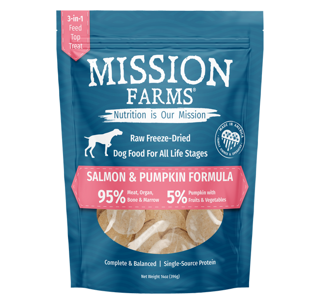 Wild Salmon & Pumpkin- 14oz