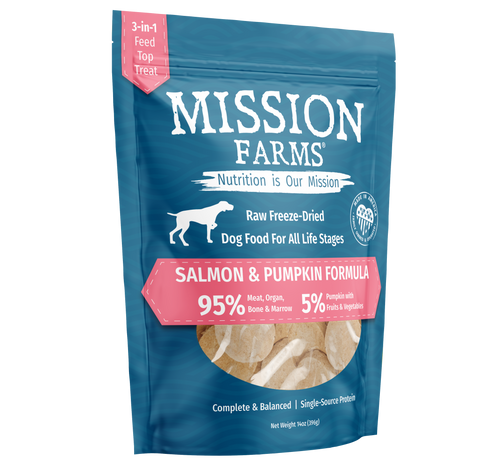 Wild Salmon & Pumpkin- 14oz