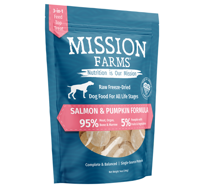 Wild Salmon & Pumpkin- 14oz