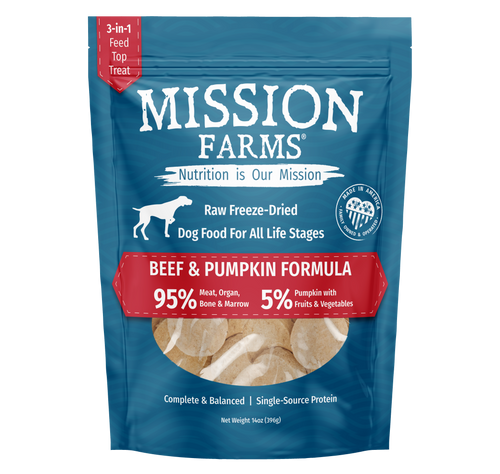 Beef & Pumpkin - 14oz Bag