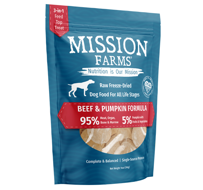 Beef & Pumpkin - 14oz Bag