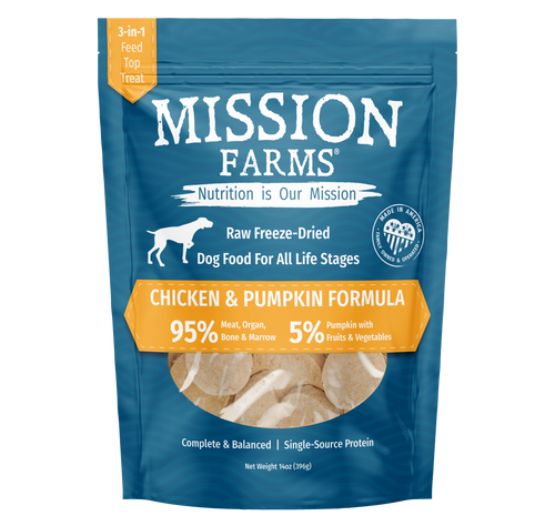 Chicken & Pumpkin- 14oz