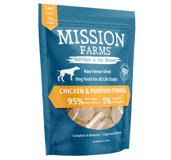 Chicken & Pumpkin- 14oz