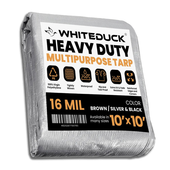 10’ x 10’ Super Heavy Duty Poly Tarp