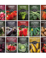 Vegetable Garden Collection - 15 Packs of Vegetable Seeds