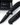 The Straight Back Folding Pocket Knife Giftset for Men and Women (Black and Blue)