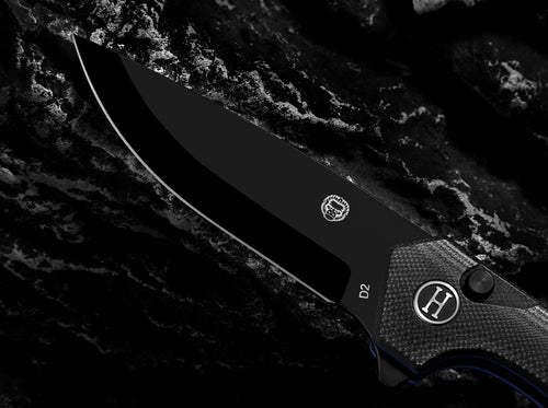 The Vector Folding Pocket Knife Giftset for Men and Women (Black)