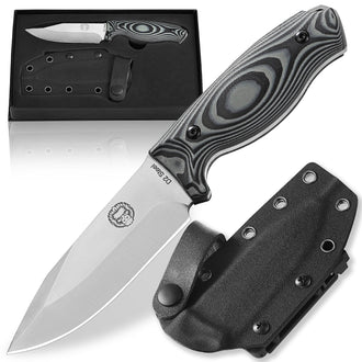 The Naked Silverback Survival Knife Giftset for Men