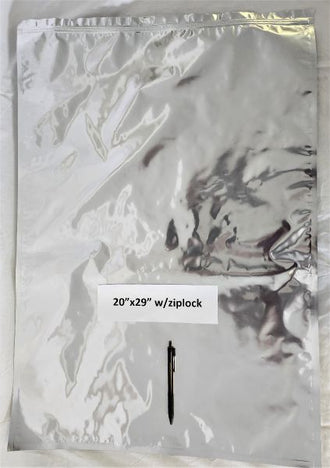 Rainy Day Foods - Mylar Bag W/Zip Lock 20" X 29"