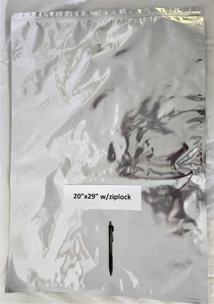 Rainy Day Foods - Mylar Bag W/Zip Lock 20" X 29"
