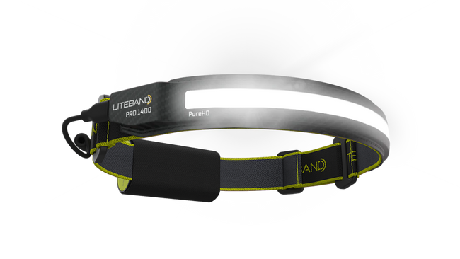 PRO 1400 Lumen PureHD™ Wide Beam Rechargeable Headlamp