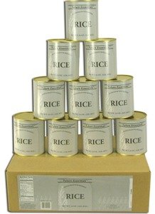 Future Essentials - Canned Long Grain White Rice #2.5 Can - 12 Pack