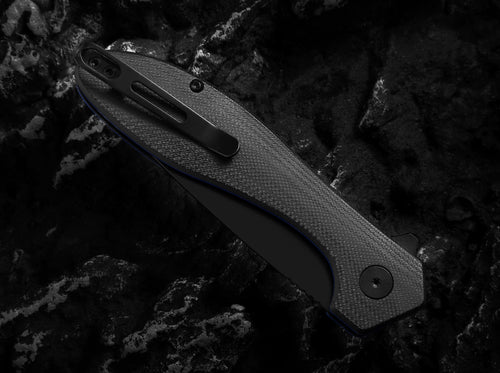 The Vector Folding Pocket Knife Giftset for Men and Women (Black)