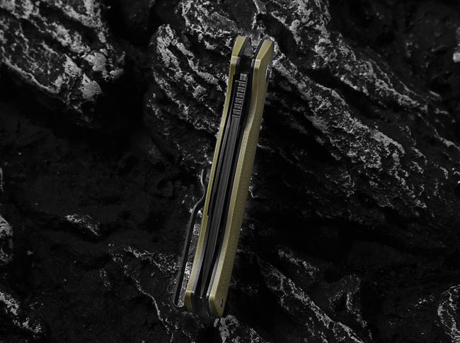 The Pathfinder Folding Pocket Knife Giftset for Men and Women (Green and Silver)