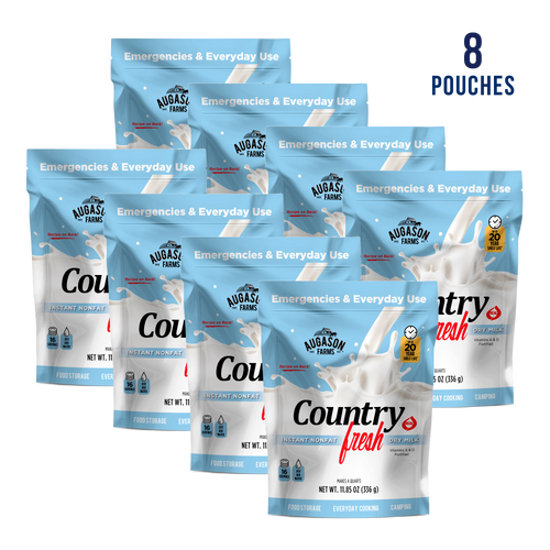 Country Fresh Instant Nonfat Dry Milk Pouch, 16 Servings
