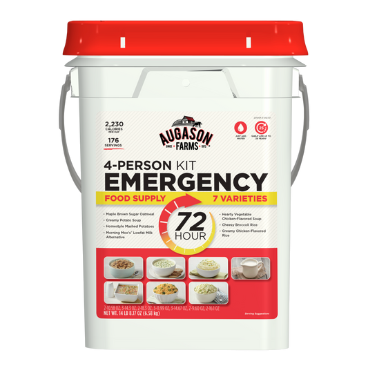 72-Hour 4-Person Emergency Food Storage Kit