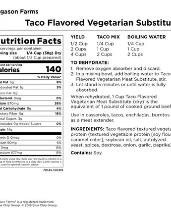 5-70145-2-Augason-Farms-Emergency-Survival-Food-Taco-Flavored-Vegetarian-Meat-Substitute-Can-Nutrition-Facts