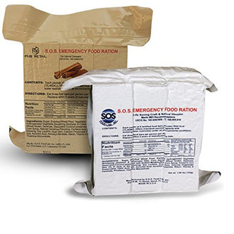SOS Food Labs - Emergency Ration Bars Cinnamon and Coconut 3 Day / 72 Hour - 2 Pack