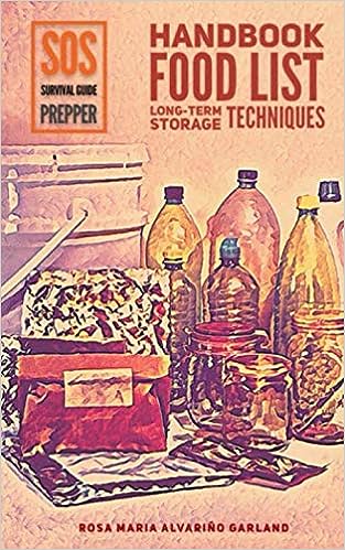 SOS Survival Guide Prepper - Handbook, Food List - Paperback