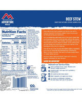 Mountain House - Beef Stew Mylar Pouch