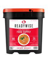 ReadyWise - 60 Serving Entrée Only Grab and Go Food Kit