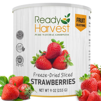 Ready Harvest Freeze-Dried Strawberries - #10 Can