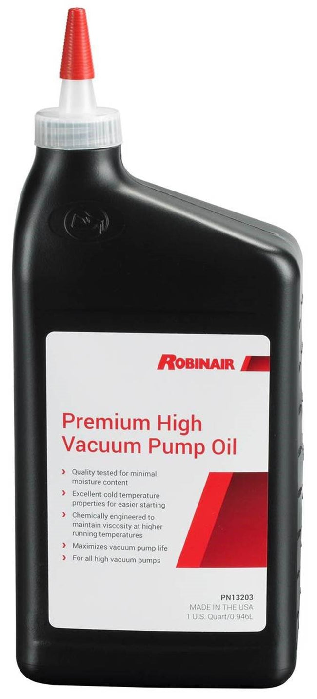 Robinair 13203 Premium High Vacuum Pump Oil - 1 Quart Made In U.S.A. *NEW* | UK - Foto 8