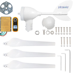 Pikasola - Wind Turbine Generator 400W 12V + Charge Controller