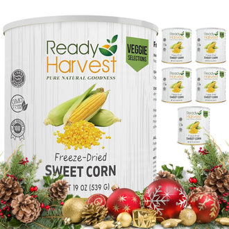 Ready Harvest Freeze-Dried Sweet Corn #10 Cans - 6 Pack