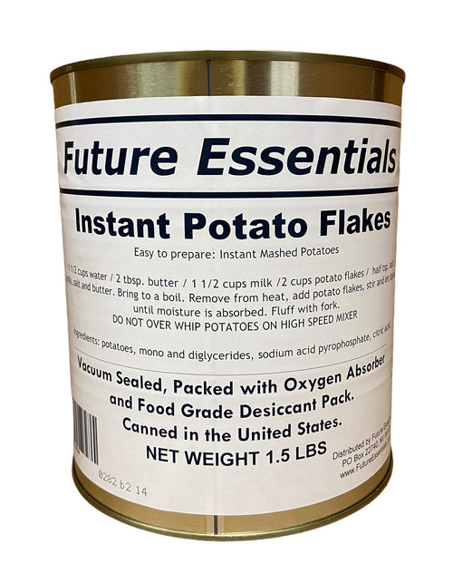 Future Essentials Dehydrated Instant Potato Flakes #10 Can – PrepSOS