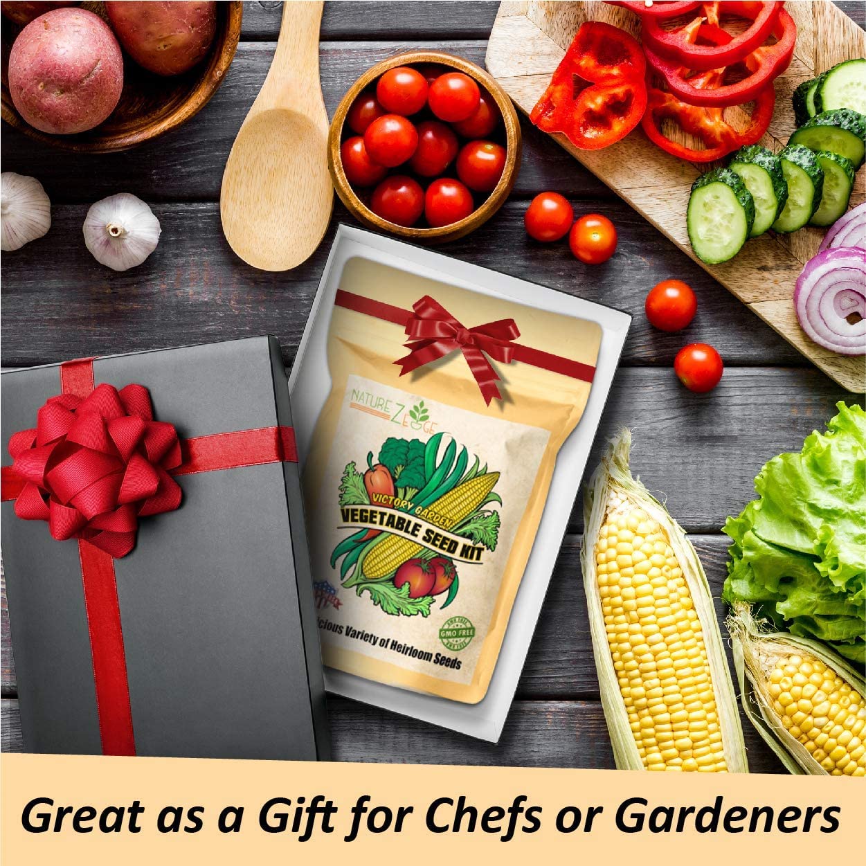 victory garden seed kit NatureZ Edge - Vegetable and Herb Seeds